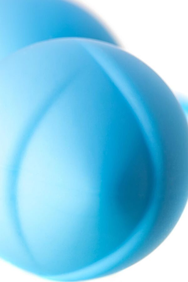 A TOYS,Vaginal balls, Silicone, Blue, O 3.5 cm - obrazek 9