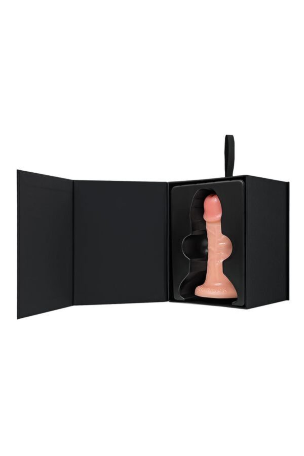 Realistic dildo Caliber 14/4 , PVC, flesh,  length 14cm, diameter 4cm - obrazek 9