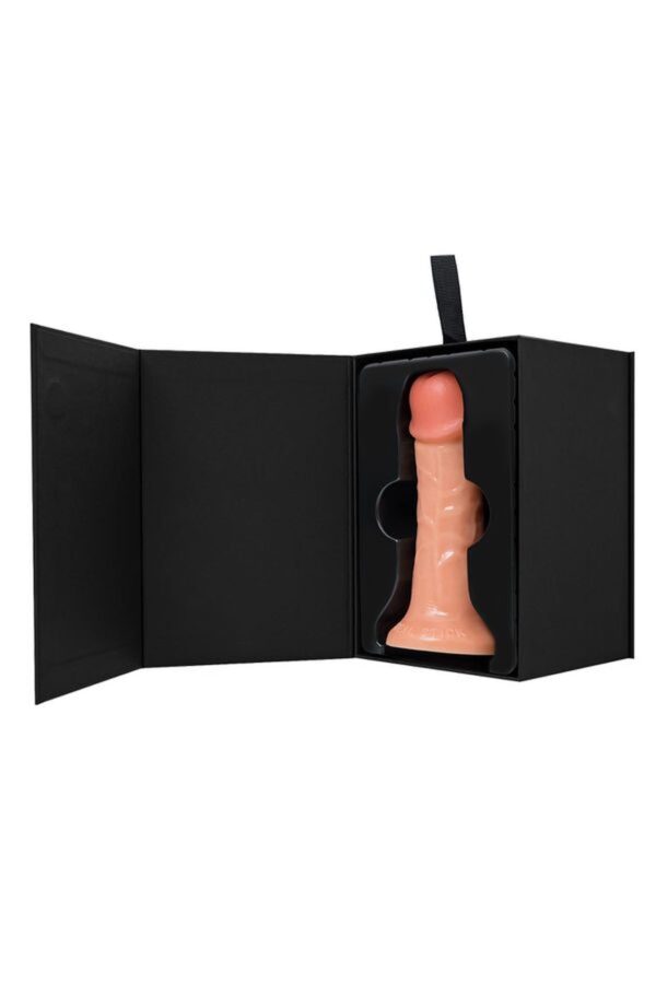 Realistic dildo Caliber 16/5 , PVC, flesh,  length 16cm, diameter 5cm - obrazek 9