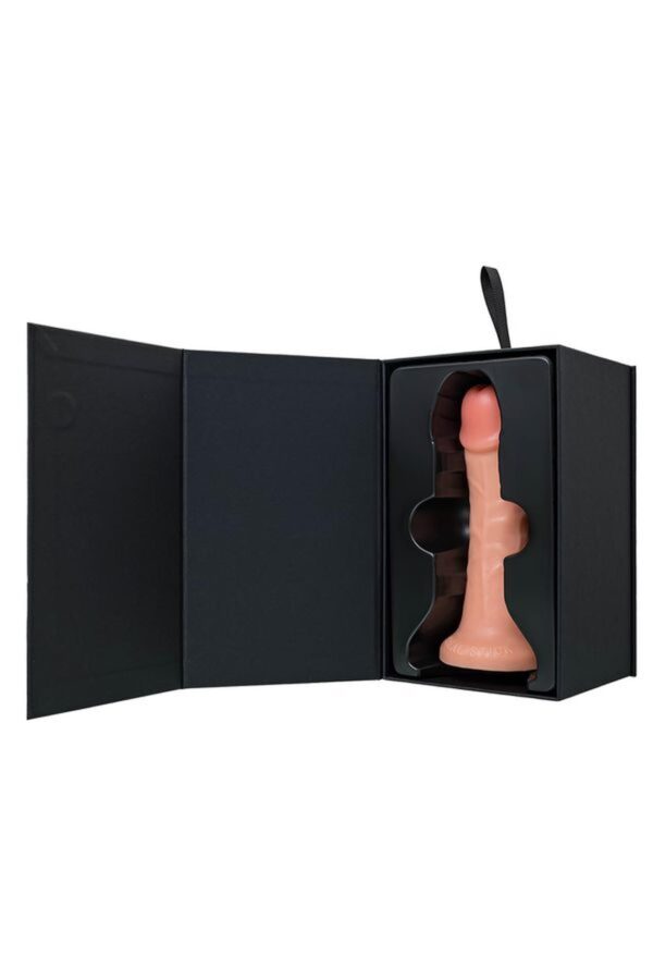 Realistic dildo Caliber 18/4 , PVC, flesh,  length 18cm, diameter 4cm - obrazek 9