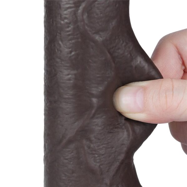 7 Sliding Skin Dual Layer Dong Black - obrazek 9