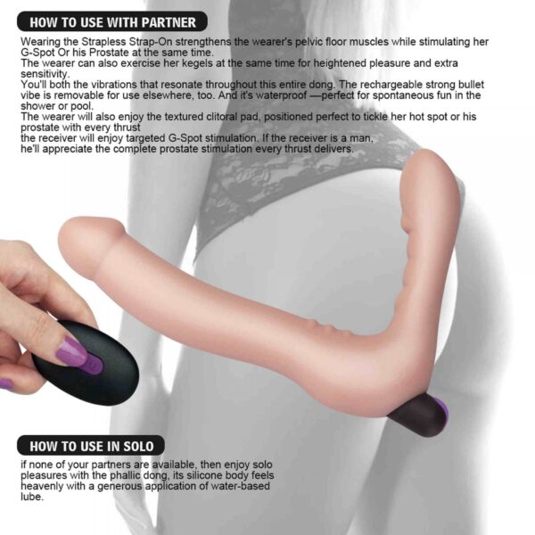 Rechargeable IJOY Strapless Strap on - obrazek 9