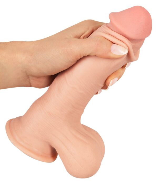 NS Dildo with movable skin 20 - obrazek 9
