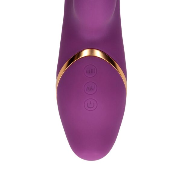 3 Up and Down Moving Rings Vibrator - obrazek 9