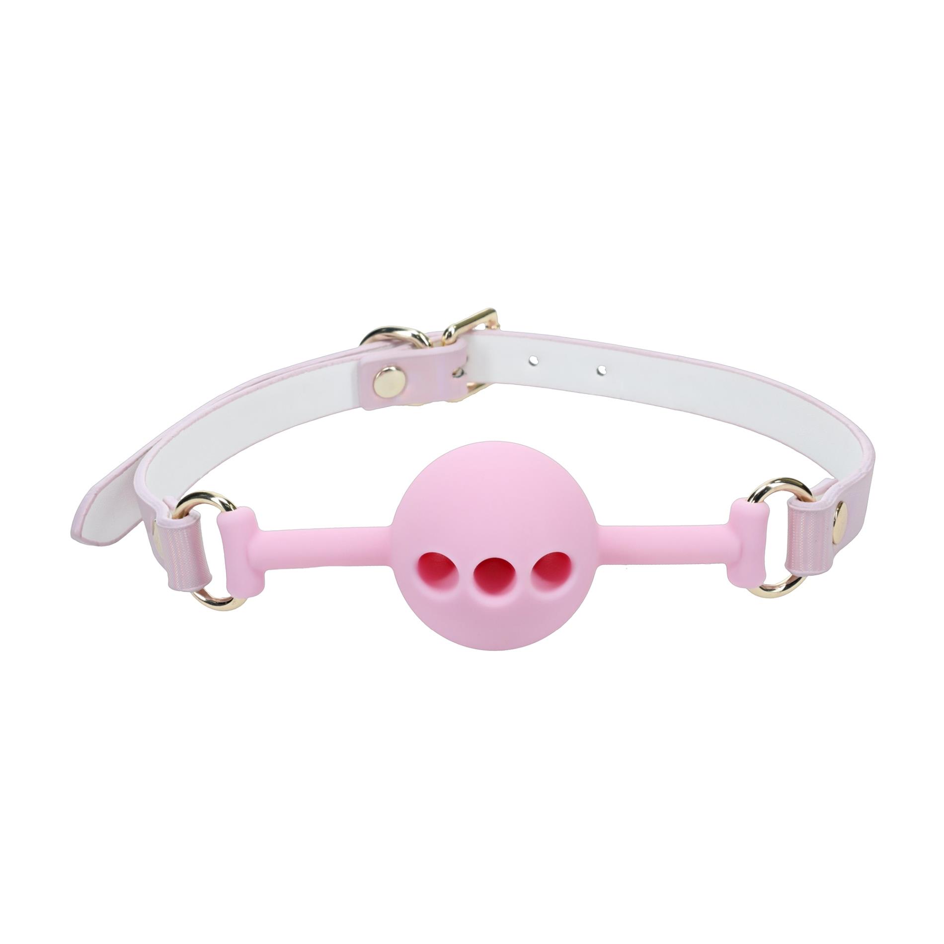 Paris Collection Silicone Ball Gag Pink