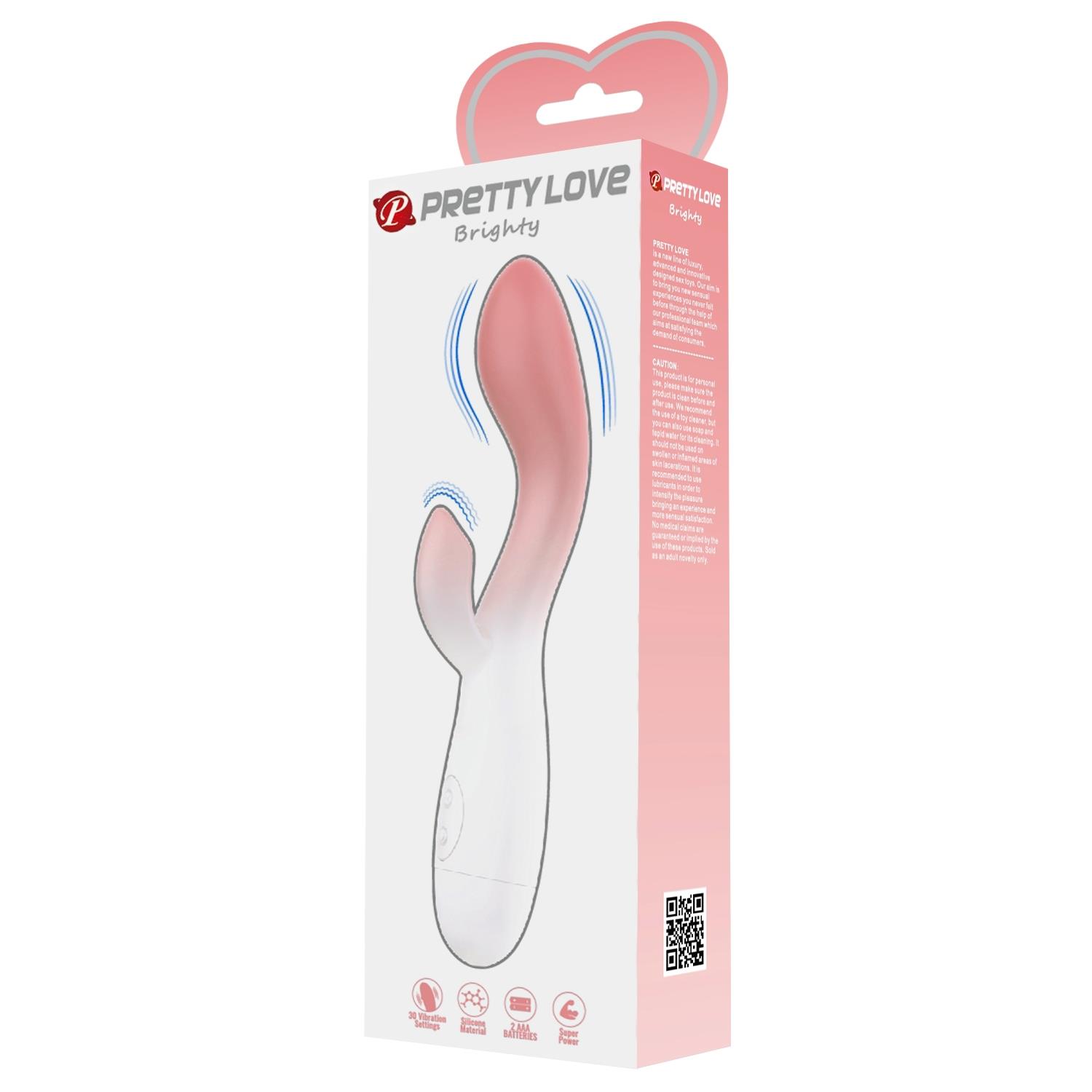 PRETTY LOVE Brighty, 30 vibration functions, ABS Silicone