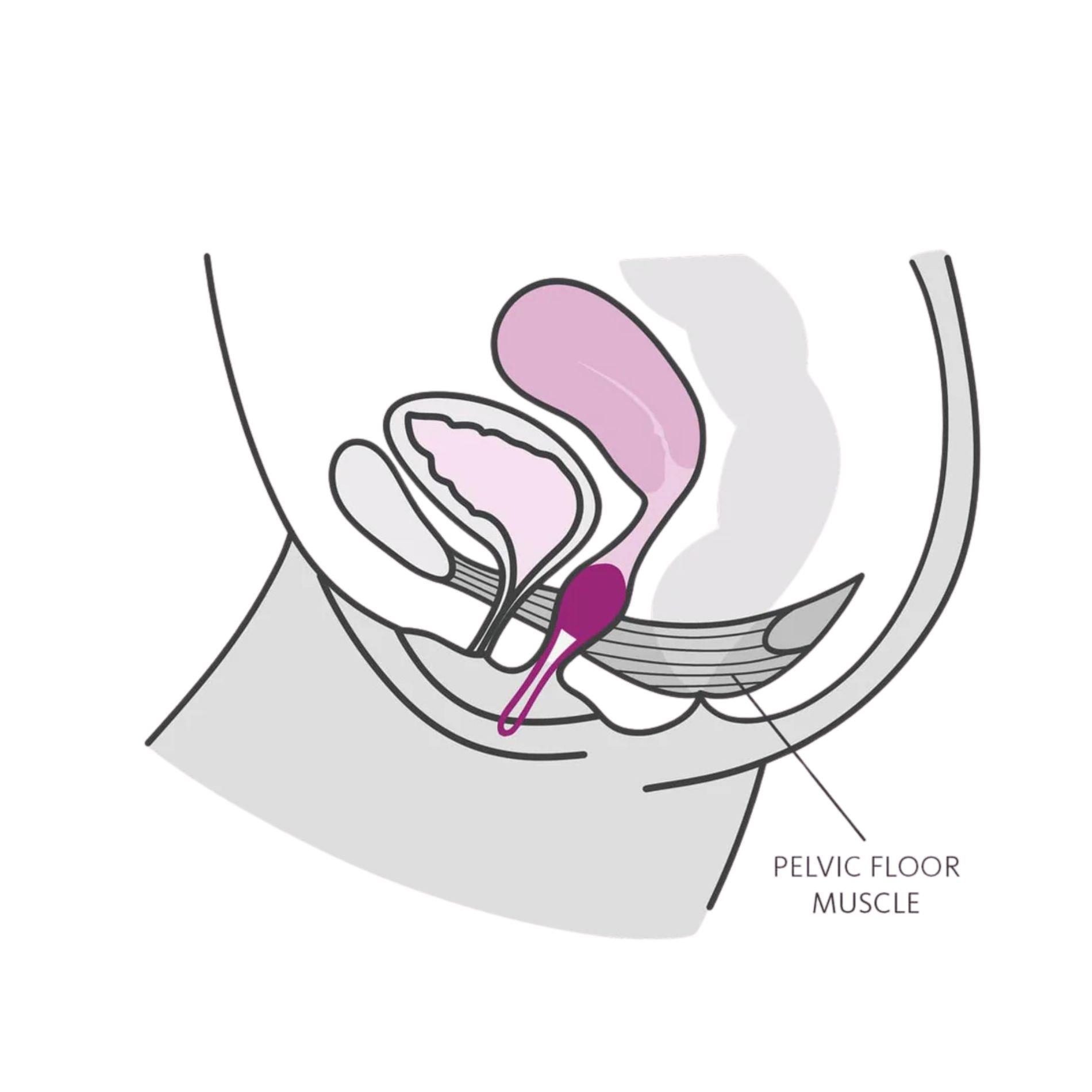 Fun Factory SMARTBALL UNO (white/pastel lilac)