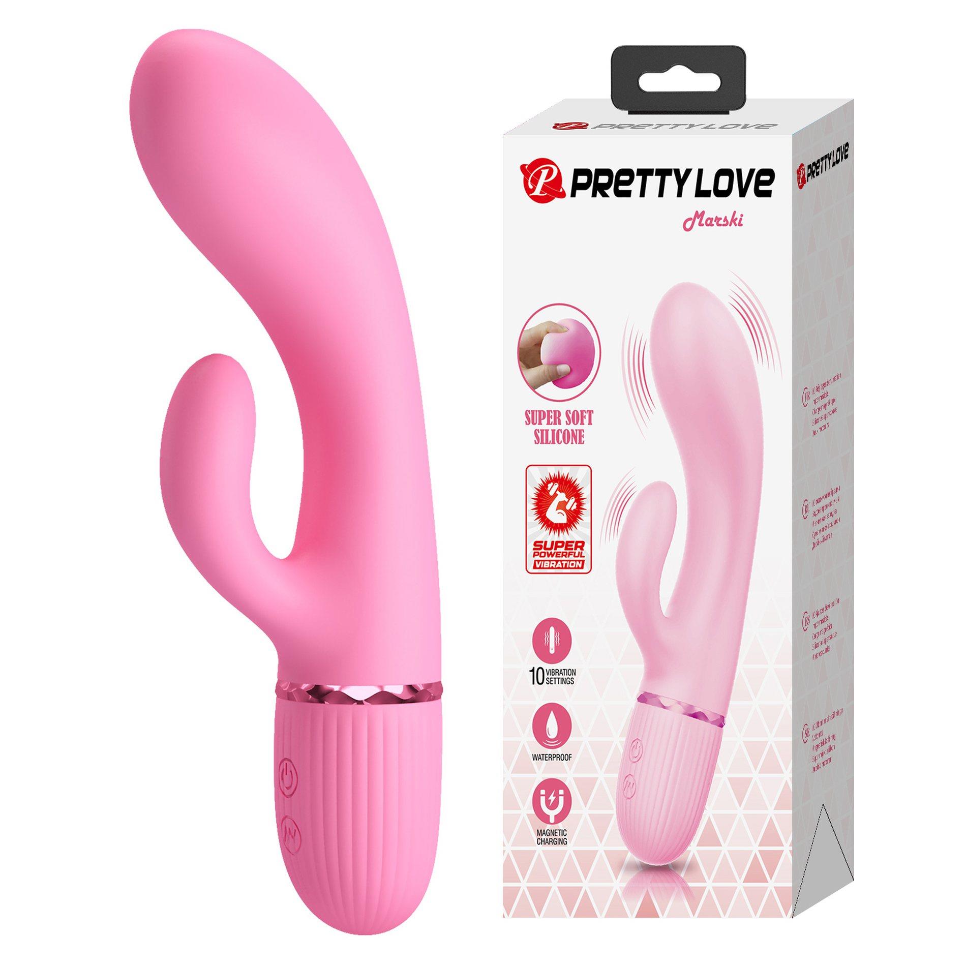 PRETTY LOVE Marski, 10 vibration functions, Silicone