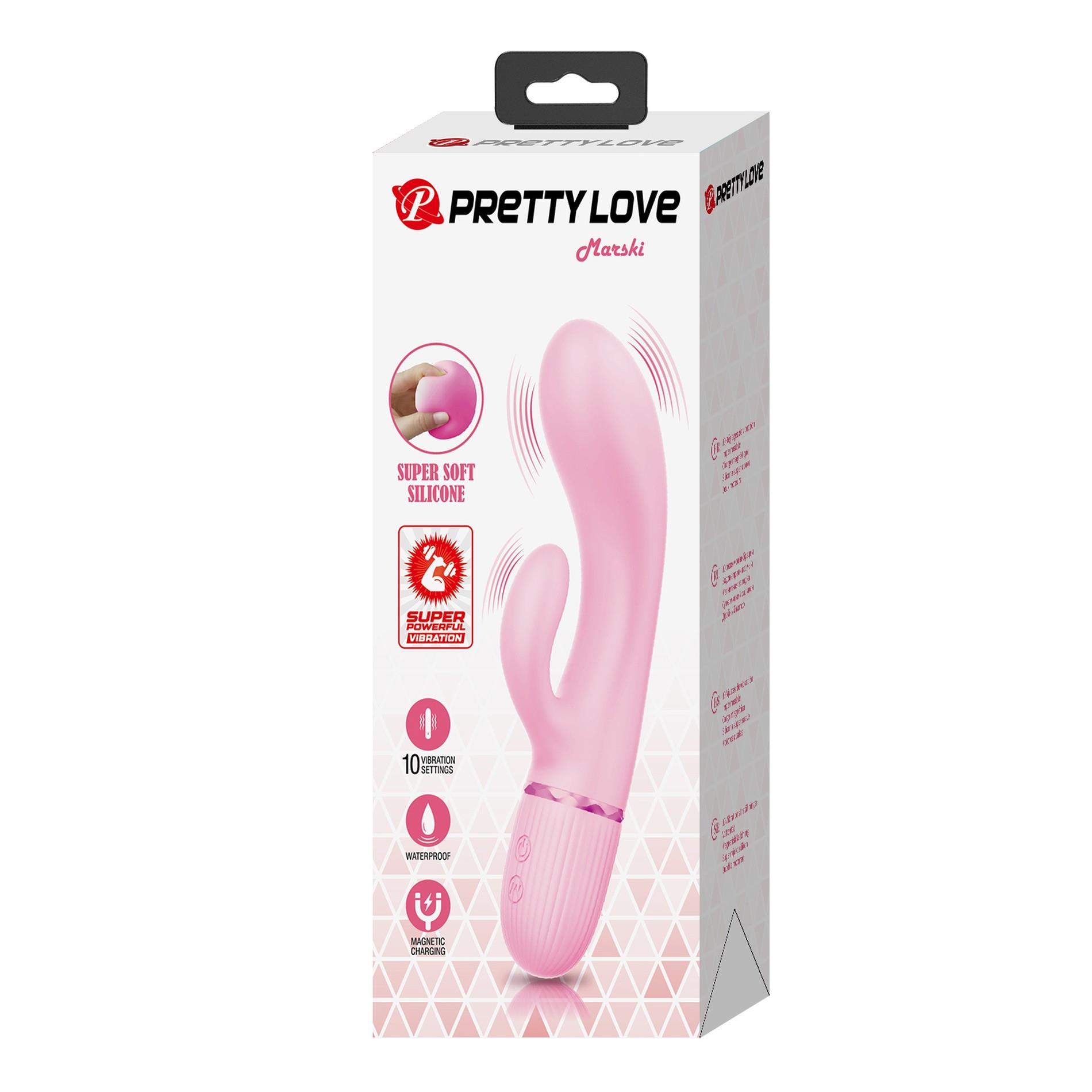 PRETTY LOVE Marski, 10 vibration functions, Silicone - obrazek 11