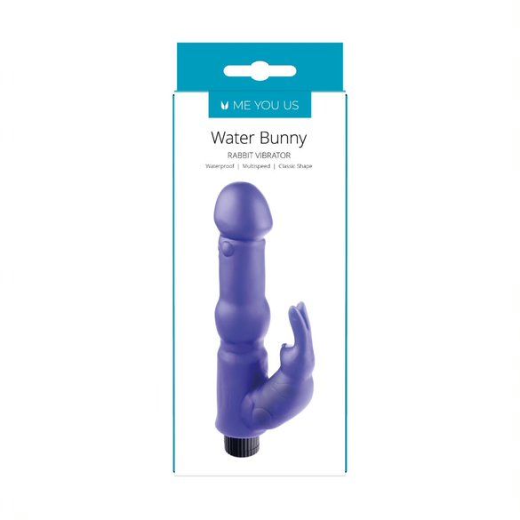 Me You Us Water Bunny Rabbit Vibrator Purple - obrazek 3