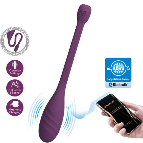 LEVIATHAN APP CONTROLLED VIBRATOR PURPLE - obrazek 3