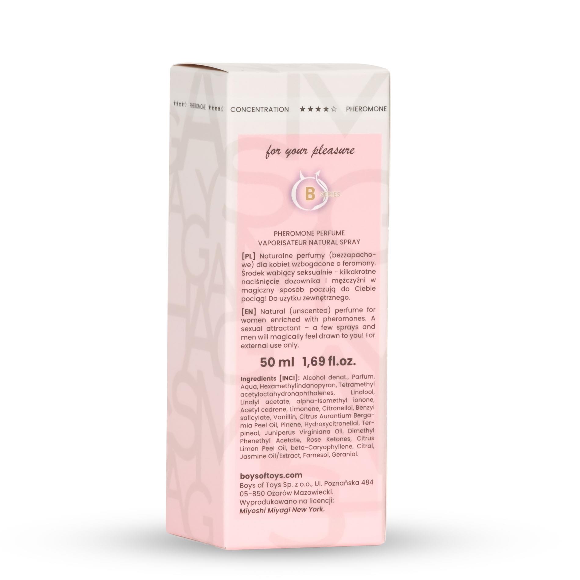 Miyoshi Miyagi PURE feromon parfumes 50ml FEMME - obrazek 4