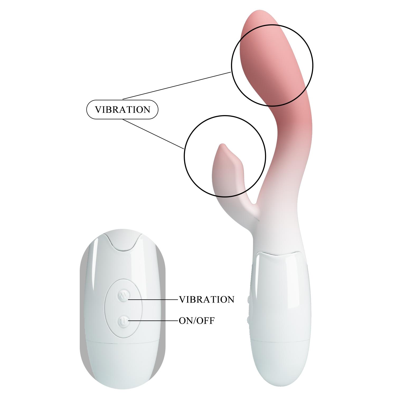 PRETTY LOVE Brighty, 30 vibration functions, ABS Silicone - obrazek 4