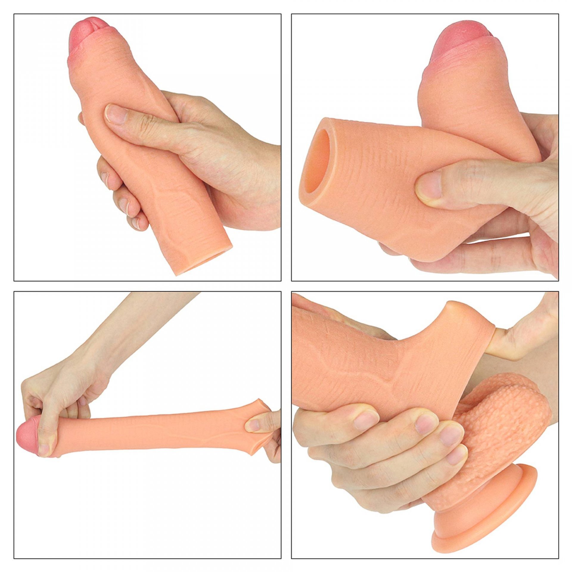 Add 1 Revolutionary Silicone Nature Extender Uncircumcised - obrazek 5