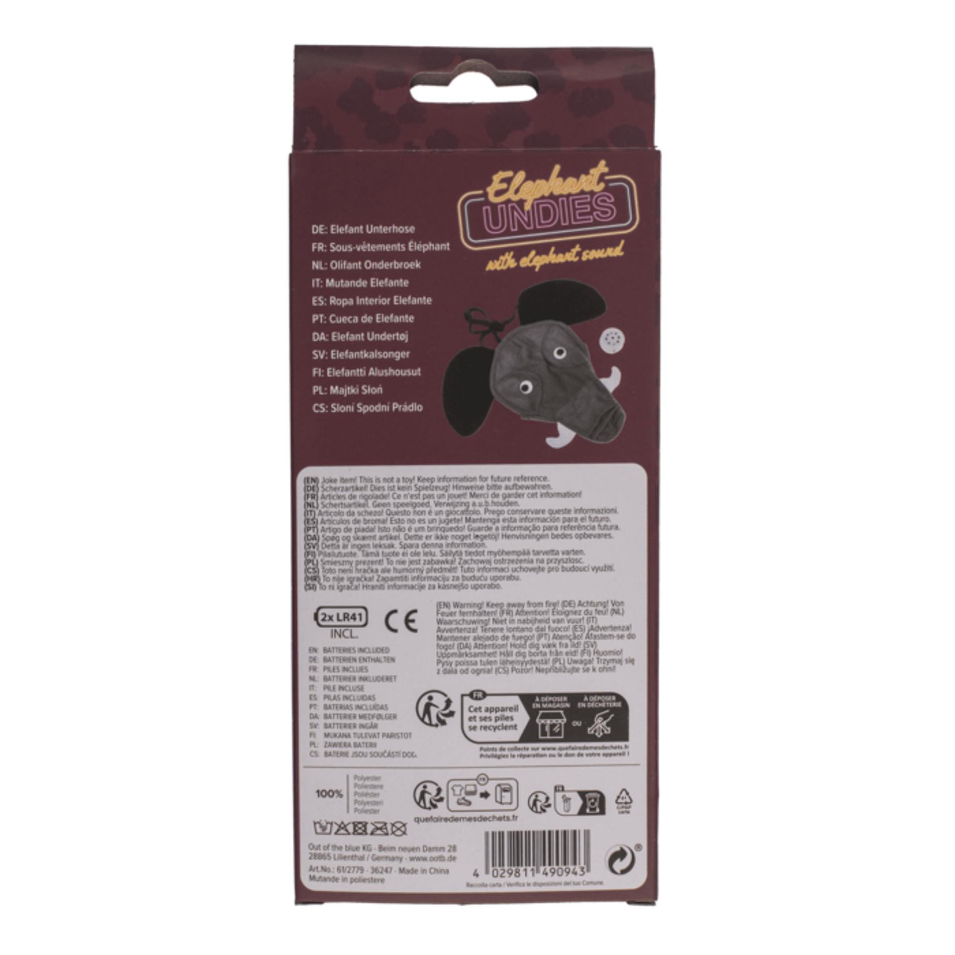 Majtki Słoń z Dźwiękiem – Niegrzeczny Gadżet z Trąbą i Humorem - obrazek 6