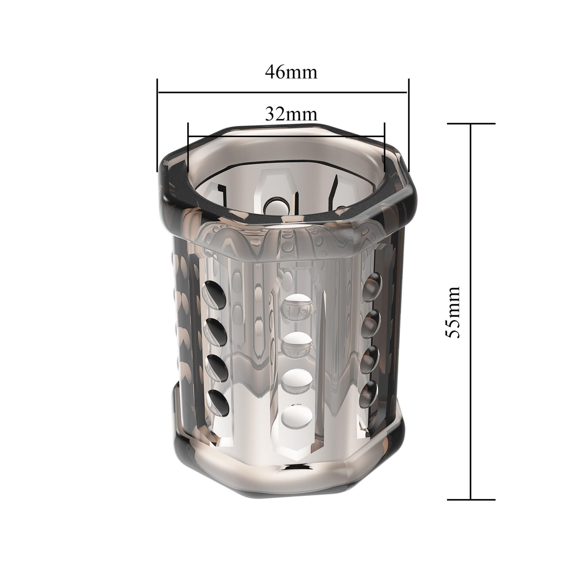 PRETTY LOVE Penis Sleeve, TPR, Waterproof - obrazek 7