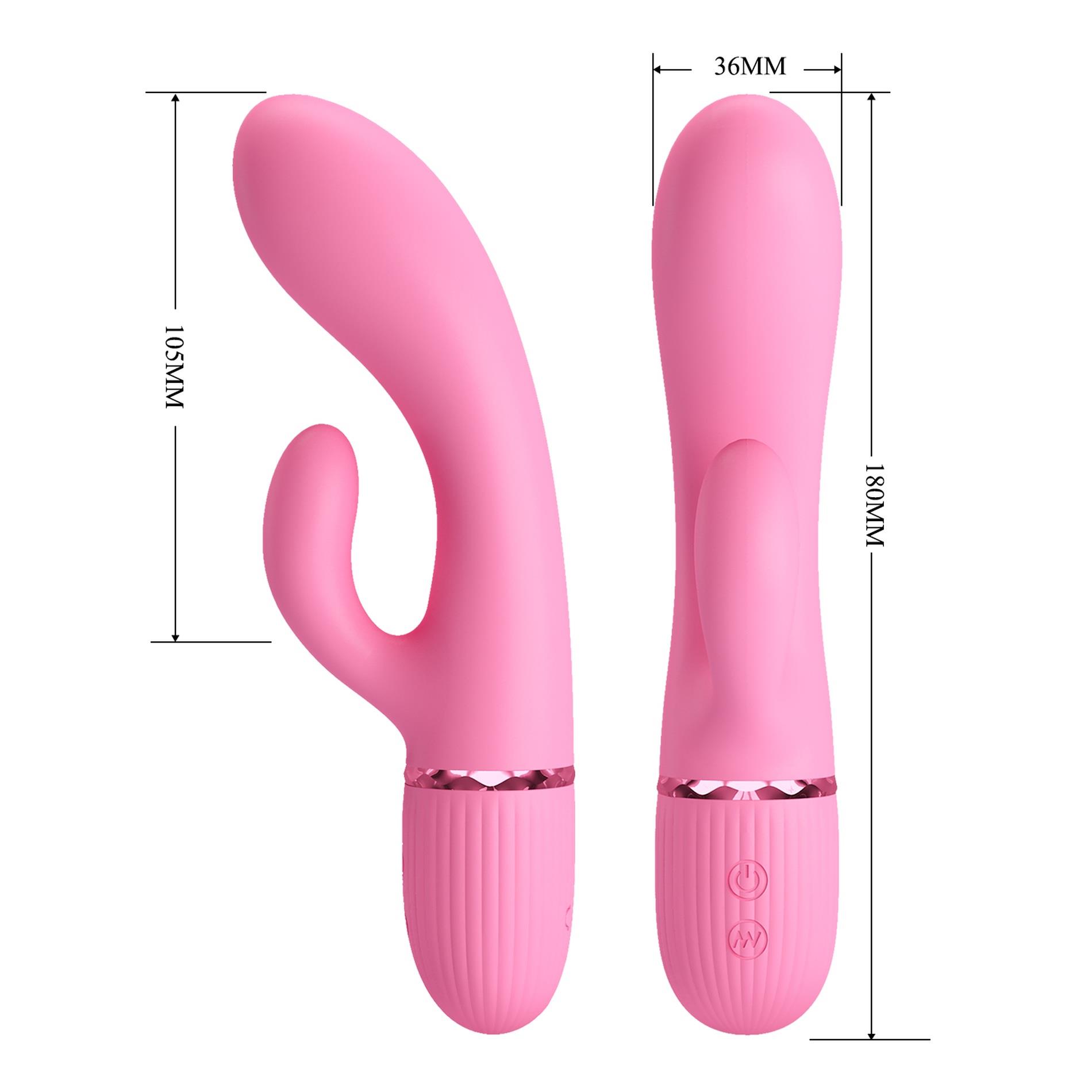 PRETTY LOVE Marski, 10 vibration functions, Silicone - obrazek 8